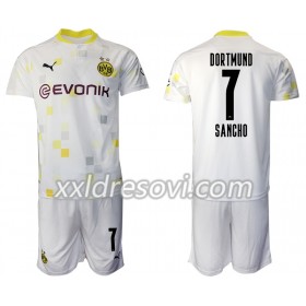 Borussia Dortmund Jadon Sancho 7 Treći Dječji Komplet Dresovi za Nogomet 2020-2021 (+ kratke hlače)